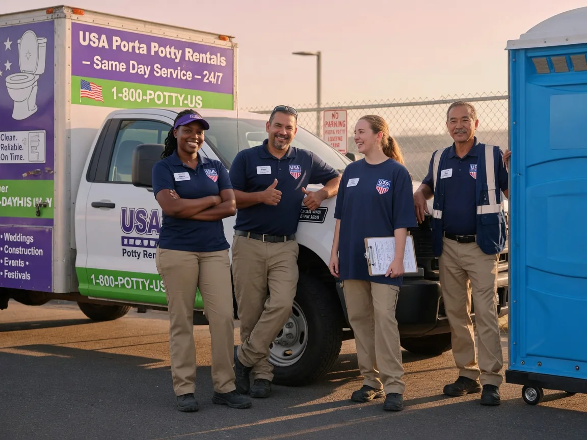 Porta Potty Rental company in Smithshire, IL